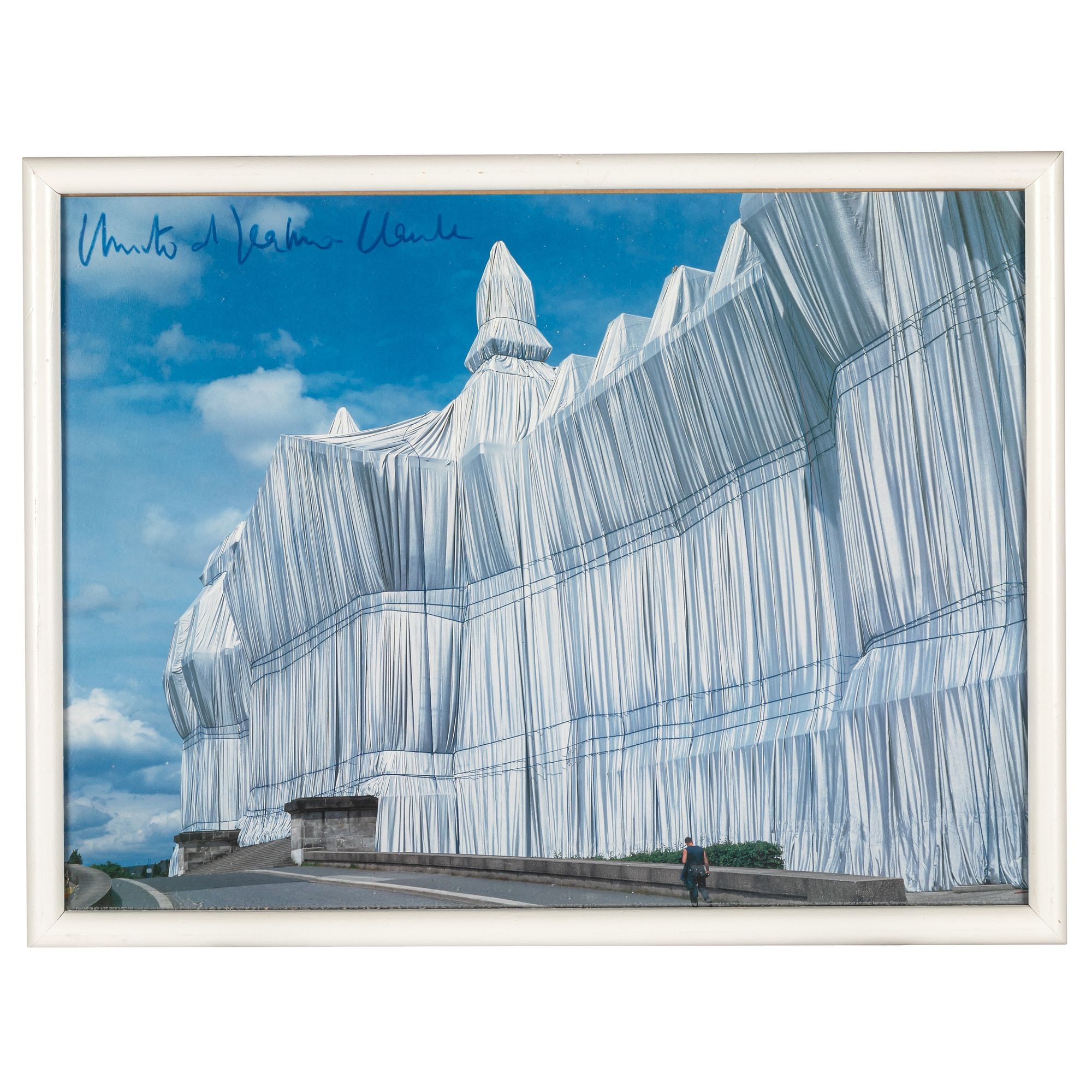 Christo and Jeanne Claude, Wrapped Reichstag - Wolfgang Volz