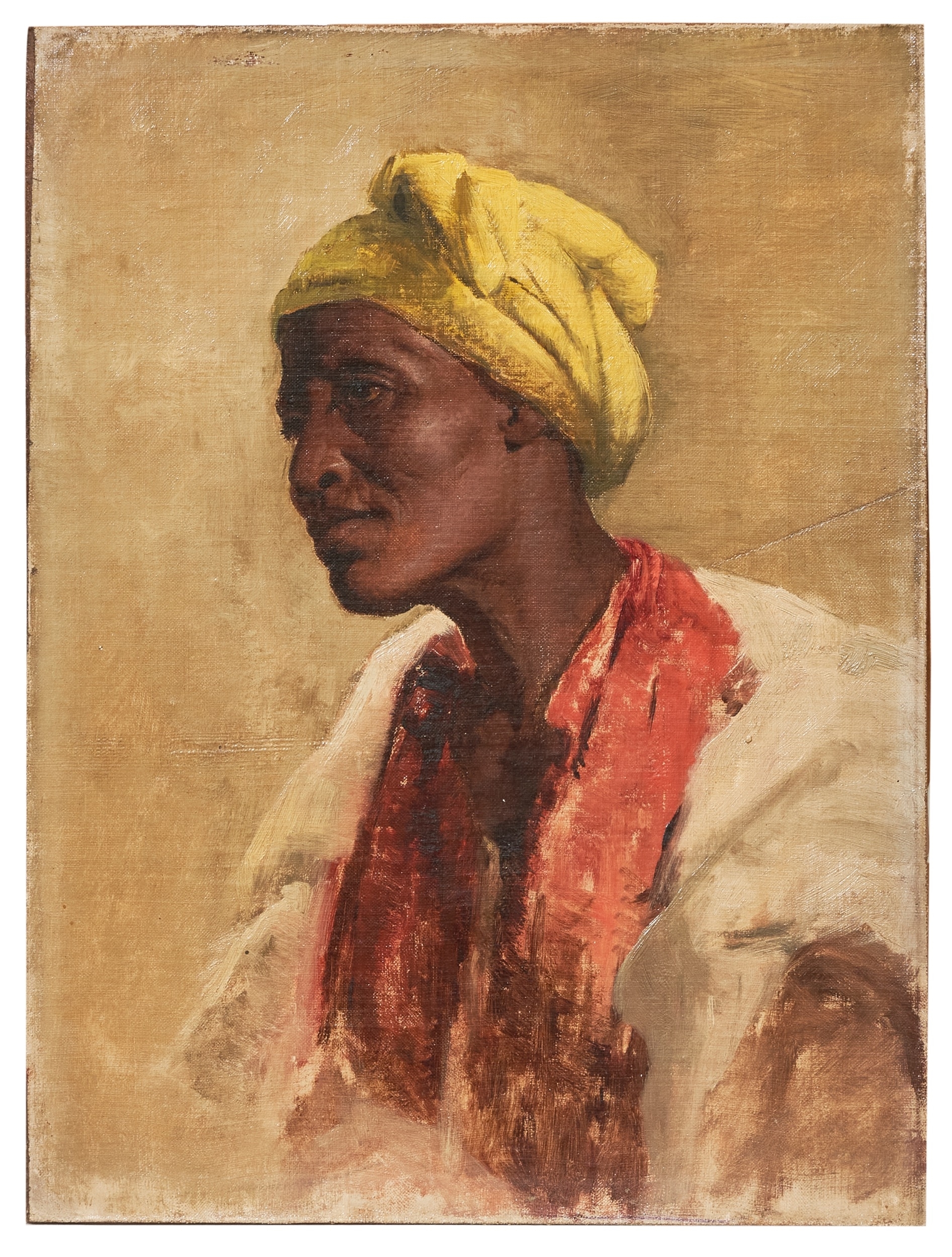 Portrait of a North African - Wilhelm Kuhnert