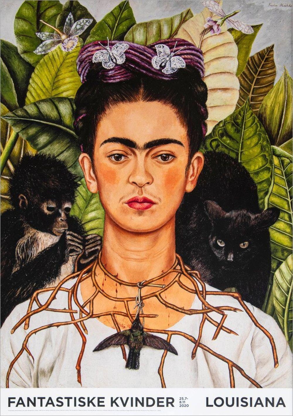 Frida Kahlo Thinking about Death (1943) MutualArt