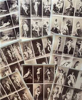 Studio Studies of Female Nudes - A. Calavas