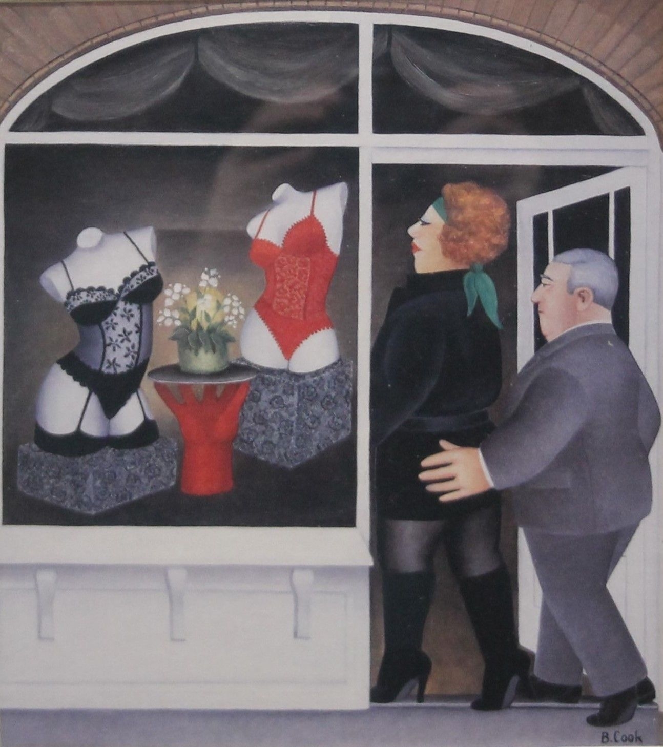 Beryl Cook | The Lingerie Shop | MutualArt
