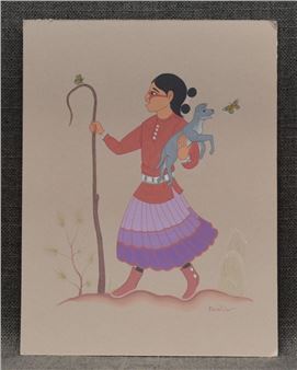 Native girl - Myron Denetclaw