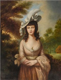 PORTRAIT OF A LADY - A. Sedgwick