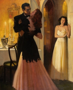<b>Andrew Loomis (American, 1892-1959)</b><br> <i>I Saw My Mother Cry</i><br> - Andrew Loomis