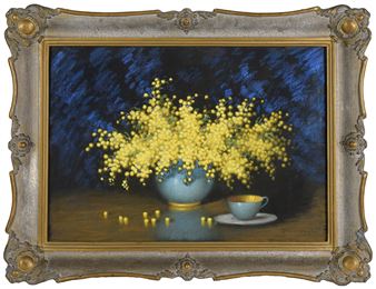 Mimozy i filiżanka - Mieczyslaw Szczerbinski