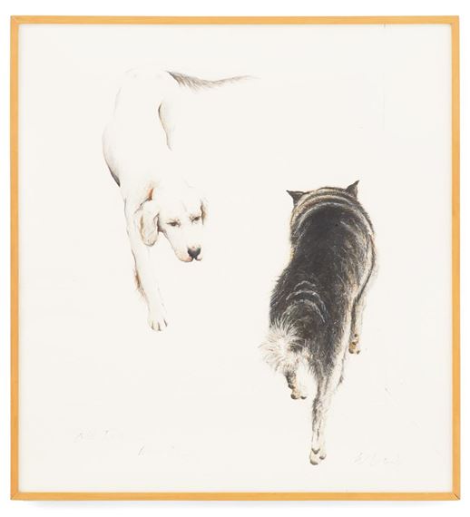 Old Tricks - New Dogs II", 1992 by William Dunlap, 1992