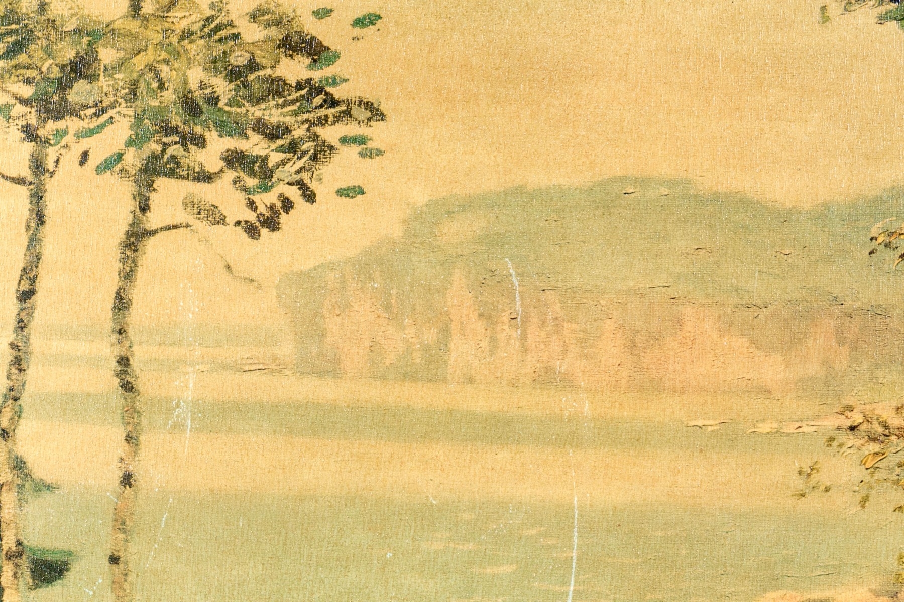 Artwork by Carl Wendell Rawson, Lake Superior, Made of print on board