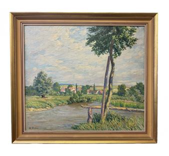 U rybníka - Carl Friedrich Felber