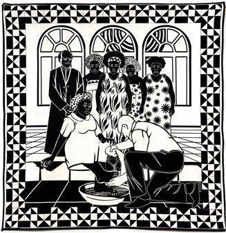 Carolyn Mazloomi: Whole Cloth, Narratives In Black And White - Claire Oliver Gallery