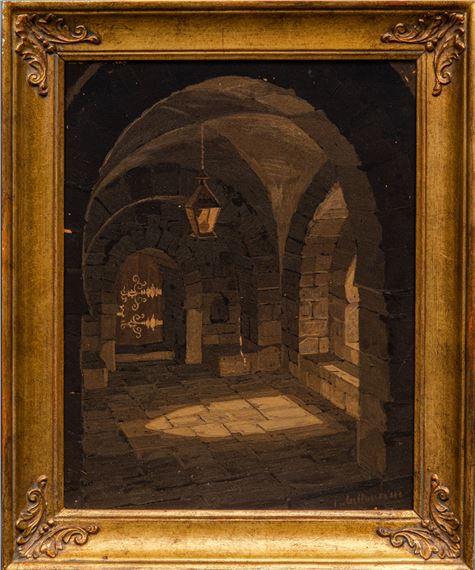 Lichteffekte in einem orientalischen Gewölbe by Bernhard‏ Cullmann