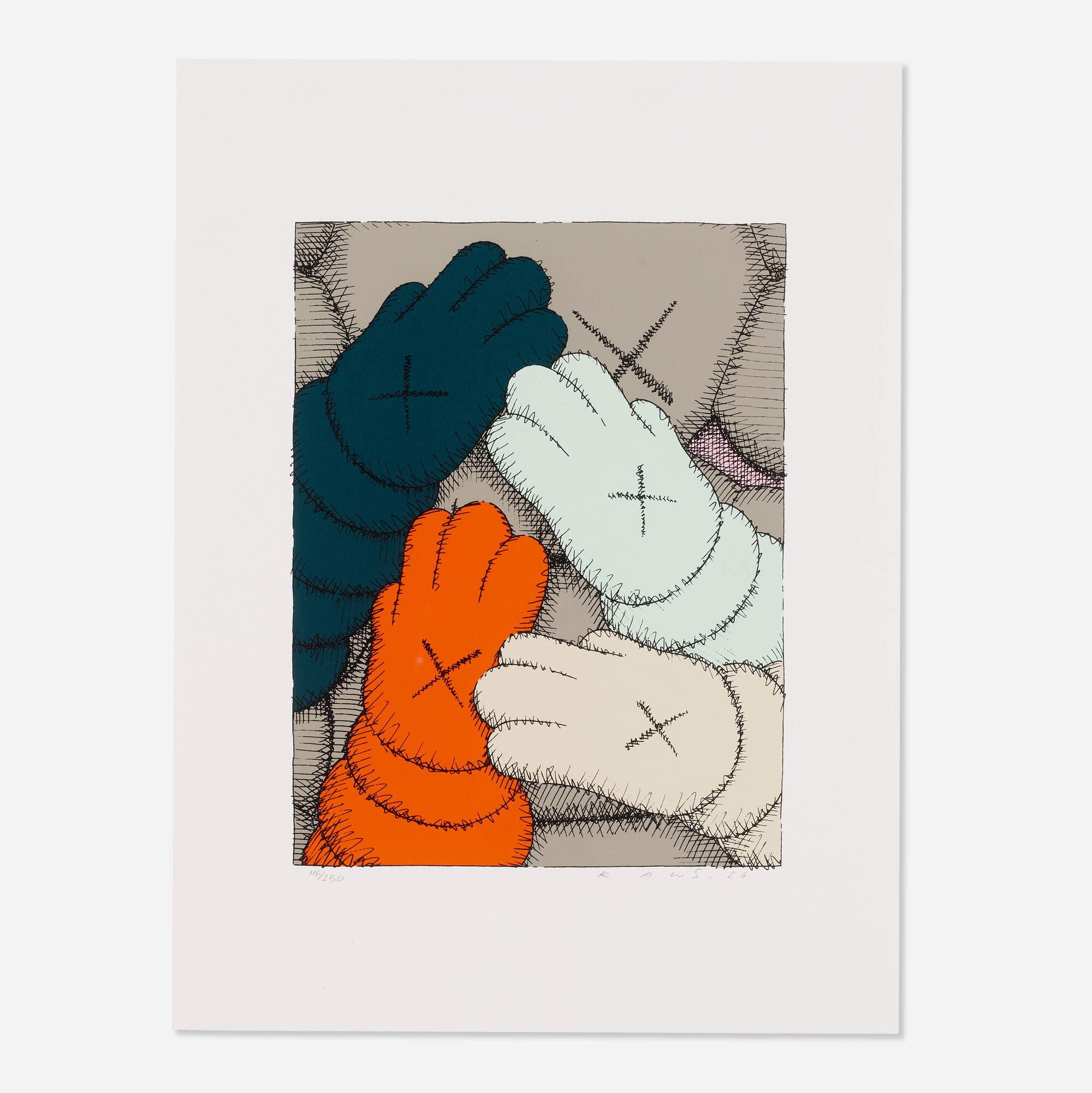KAWS | Untitled (from the Urge portfolio) (2020) | MutualArt