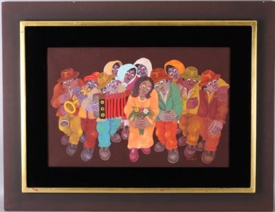 Artwork by Anton Repnik, Insgesamt 81 Arbeiten aus den Jahrzehnten 1970, Made of oil on canvas