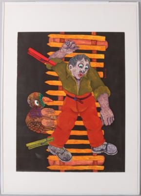 Artwork by Anton Repnik, Insgesamt 81 Arbeiten aus den Jahrzehnten 1970, Made of oil on canvas