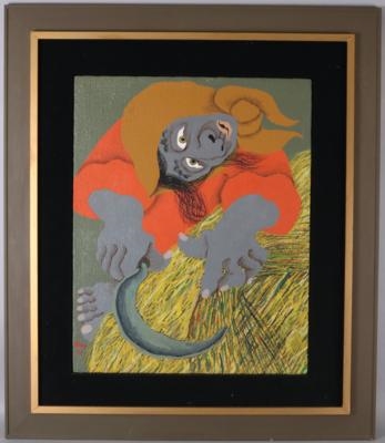 Artwork by Anton Repnik, Insgesamt 81 Arbeiten aus den Jahrzehnten 1970, Made of oil on canvas