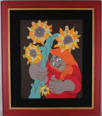 Artwork by Anton Repnik, Insgesamt 81 Arbeiten aus den Jahrzehnten 1970, Made of oil on canvas