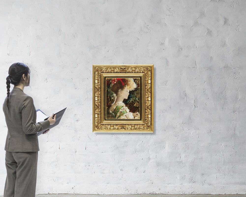 Artwork by Takehiko Miyanaga, Dawn, Made of oil on canvas