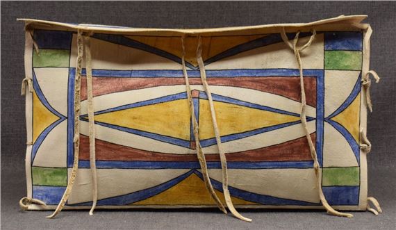 Debra K. Box | SOUTHERN UTE PARFLECHE BOX (2001) | MutualArt