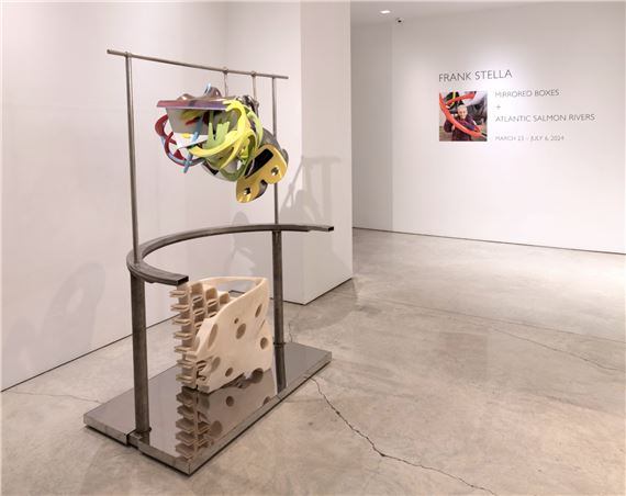 Frank Stella: Mirrored Boxes & Atlantic Salmon Rivers - Yares Art Gallery, New York