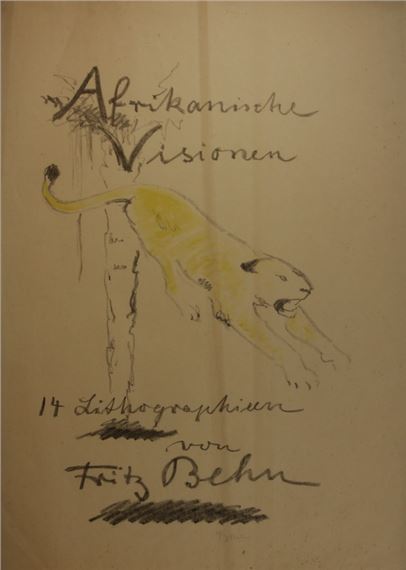 Afrikanische Visionen by Fritz Behn, 1914