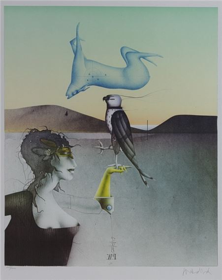 Paul Wunderlich、LITHOGRAPHIEN Ⅰ-Ⅳ