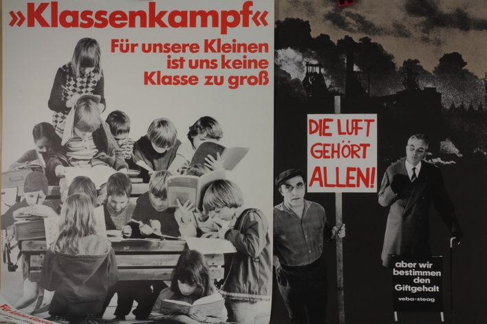Klaus Staeck | 8 Plakate Kritische Grafik: Die Luft Gehört Allen (Circa ...