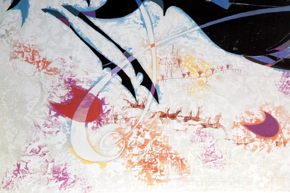 Li Zhongliang | CAVE PAINTINGS II (1992) | MutualArt