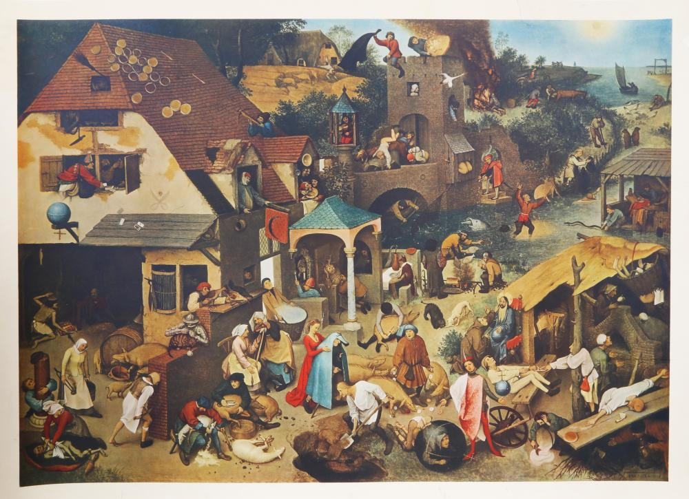 NETHERLANDISH PROVERBS - Pieter Brueghel the Elder