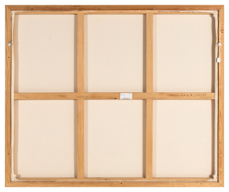 Artwork by Anton Henning, Interieur No. 78, Made of oil on canvas