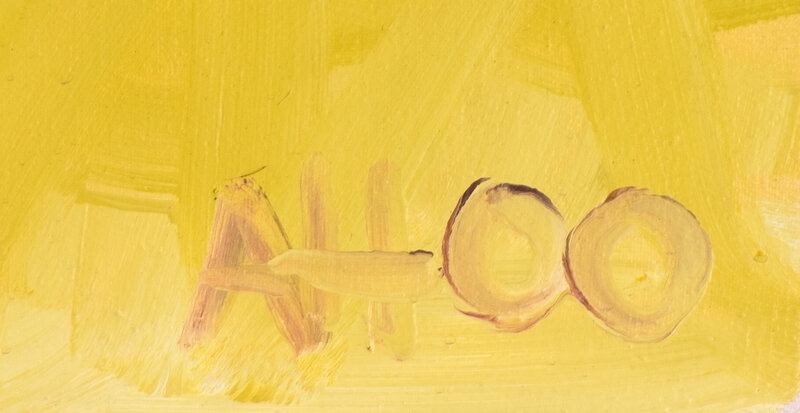 Artwork by Anton Henning, Interieur No. 78, Made of oil on canvas