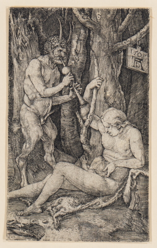 The Satyr's Family - Albrecht Dürer