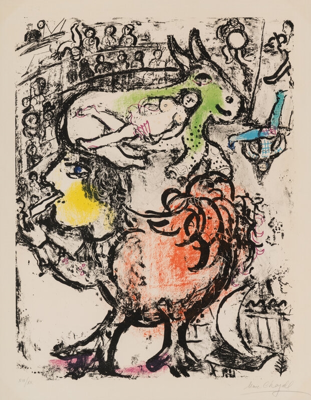 Pirouette de Cirque - Marc Chagall