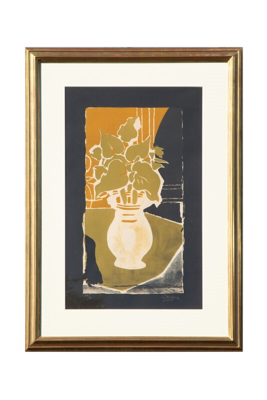 Georges Braque | Feuilles (1953 - 1954) | MutualArt