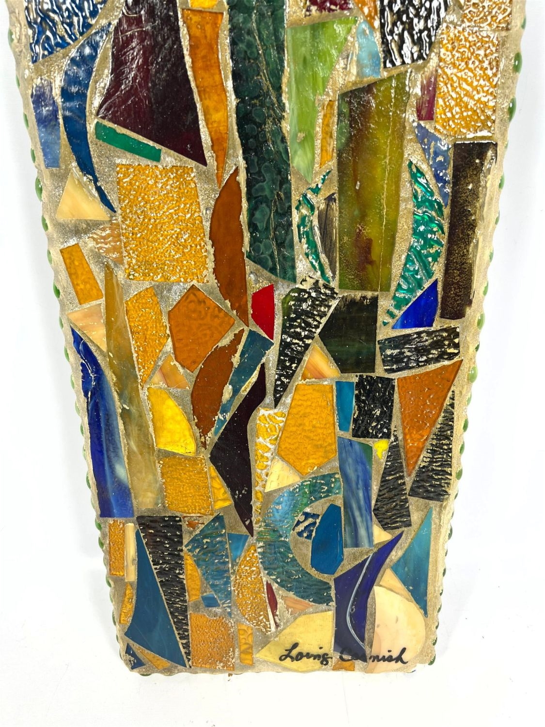 Loring Cornish | Loring Cornish Art Glass Tile Mosaic Wall Art | MutualArt