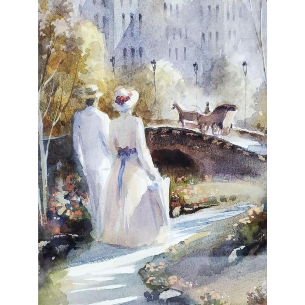 Artwork by George Bjorkland, George Bjorkland, Made of Watercolor