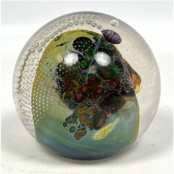 Josh Simpson | Early JOSH SIMPSON American Studio Art Glass Planet