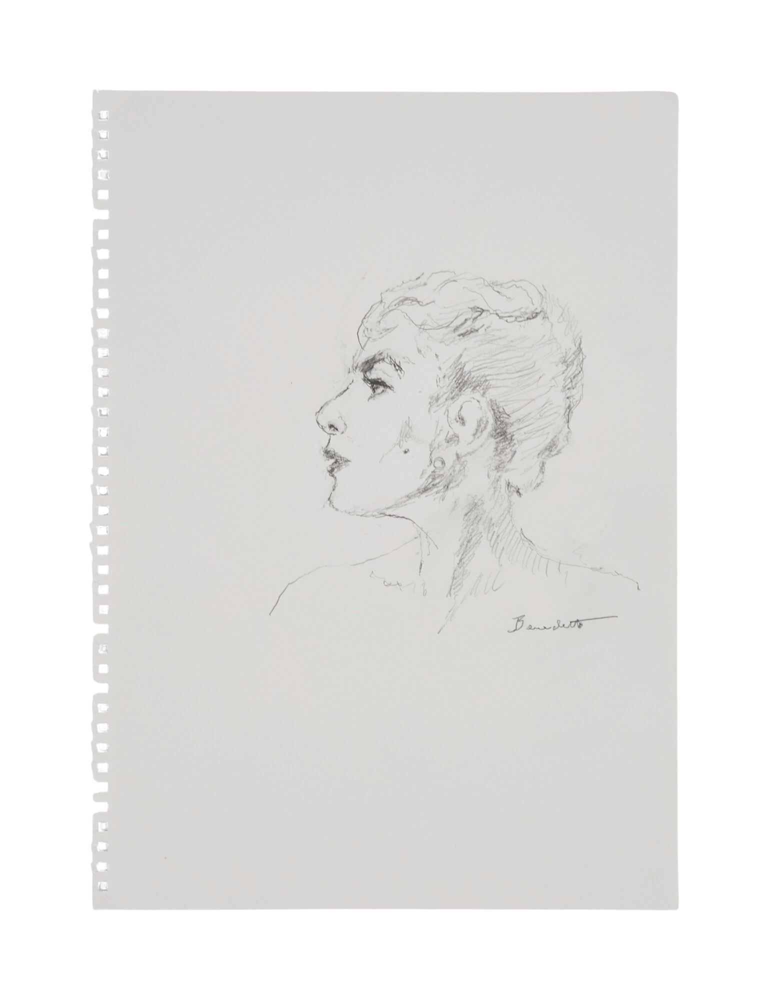 Tony Bennett | Tony Bennett | Original Pencil Drawing of Lady Gaga From ...