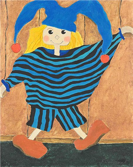 Polichinelle #22 - In a Happy Mood by Francoise Cardinal