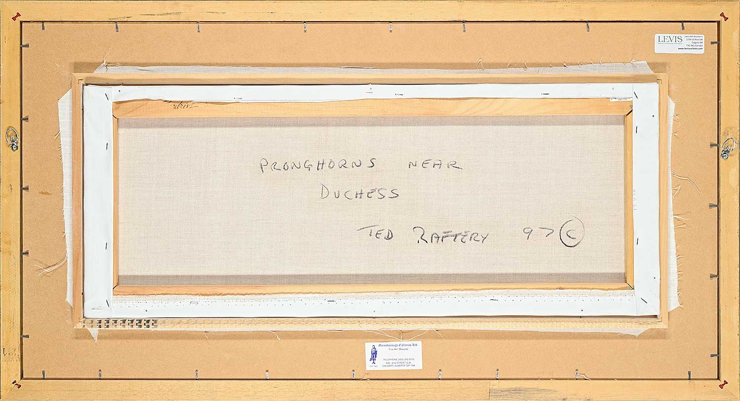 Ted Raftery | Pronghorns Near Duchess (1997) | MutualArt