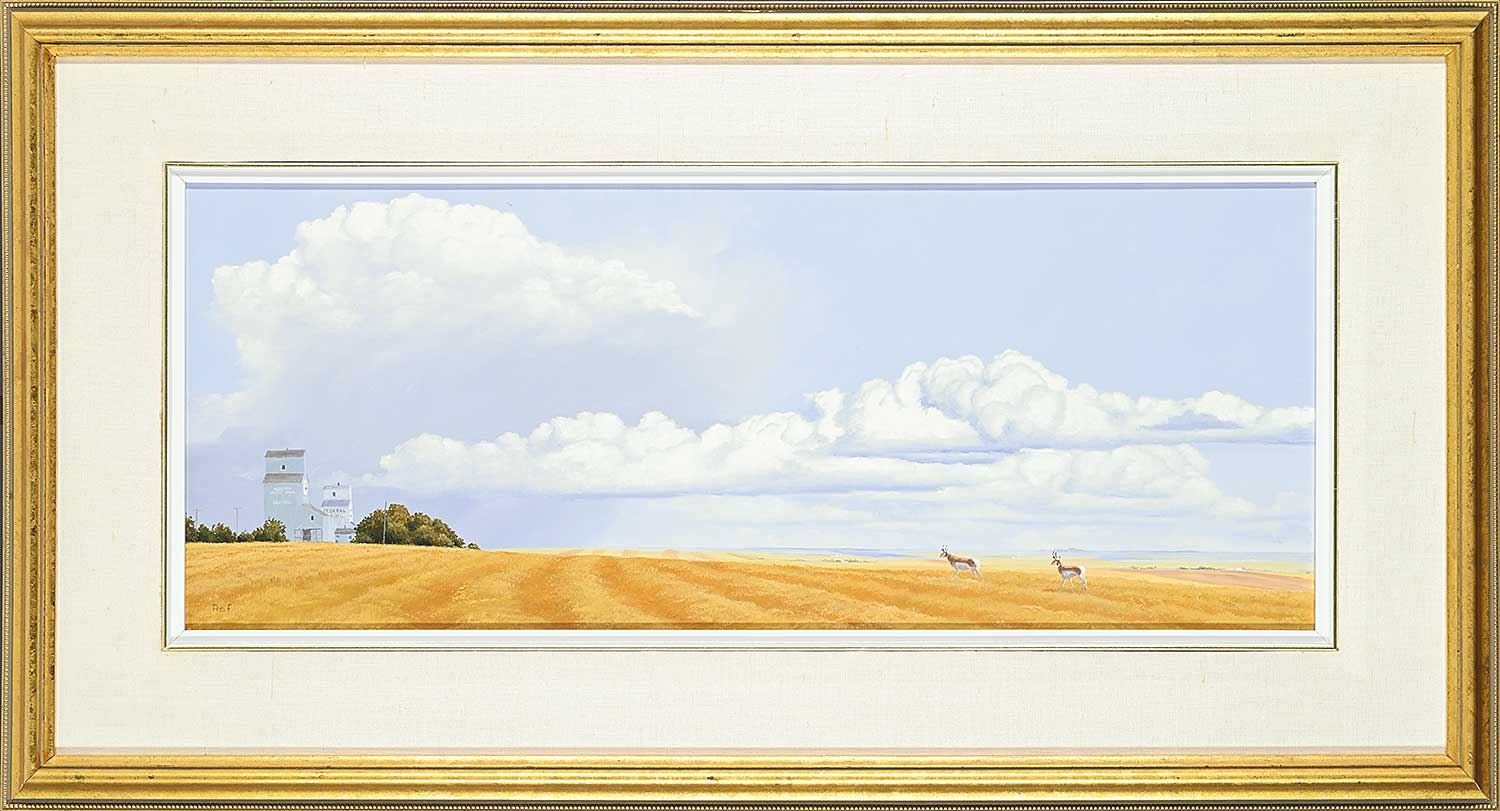 Ted Raftery | Pronghorns Near Duchess (1997) | MutualArt