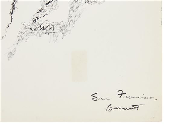 Tony Bennett | Tony Bennett | Original San Francisco Sketch | MutualArt