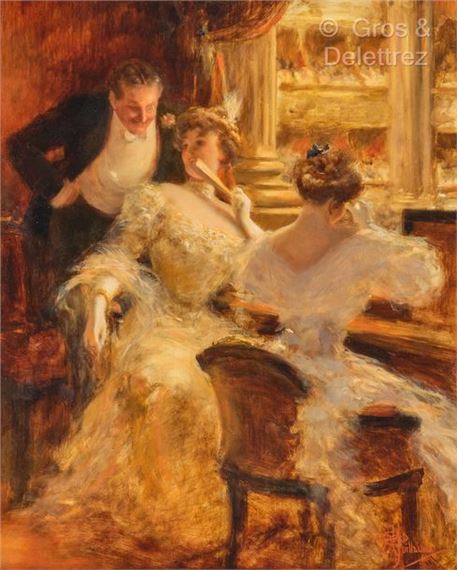 Dans la loge by Paul Guillaume