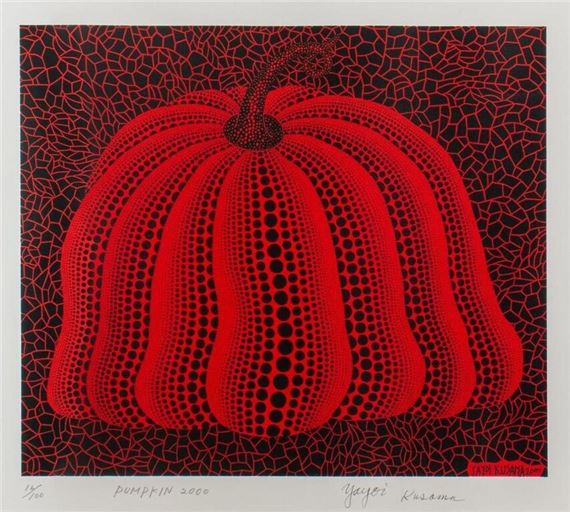Yayoi Kusama | Yayoi Kusama Pumpkin 2000 (Red) Screenprint (2000 ...