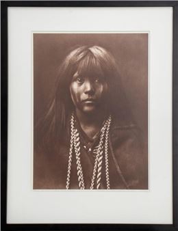 Jean Antony Du Lac After Edward Curtis Mosa Print - Edward S. Curtis