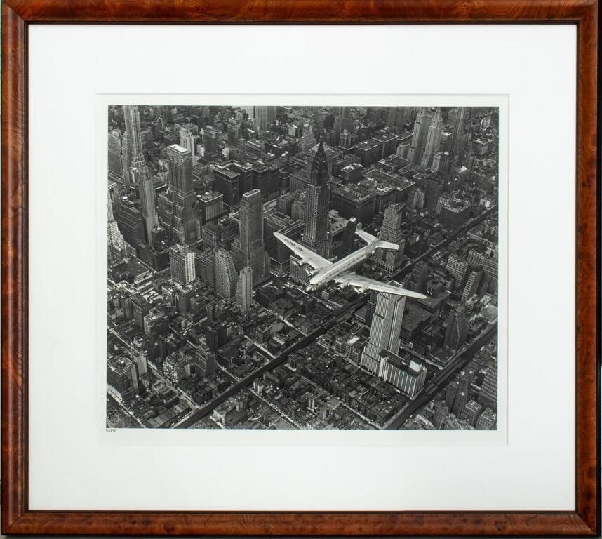 After Margaret Bourke-White "DC-4 Flying..." Print - Margaret Bourke-White