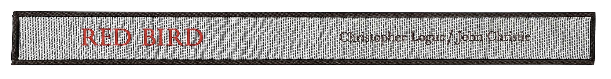 Artwork by Christopher Logue, John Christie, "Red Bird' by John Christie and Christopher Logue, Made of prints