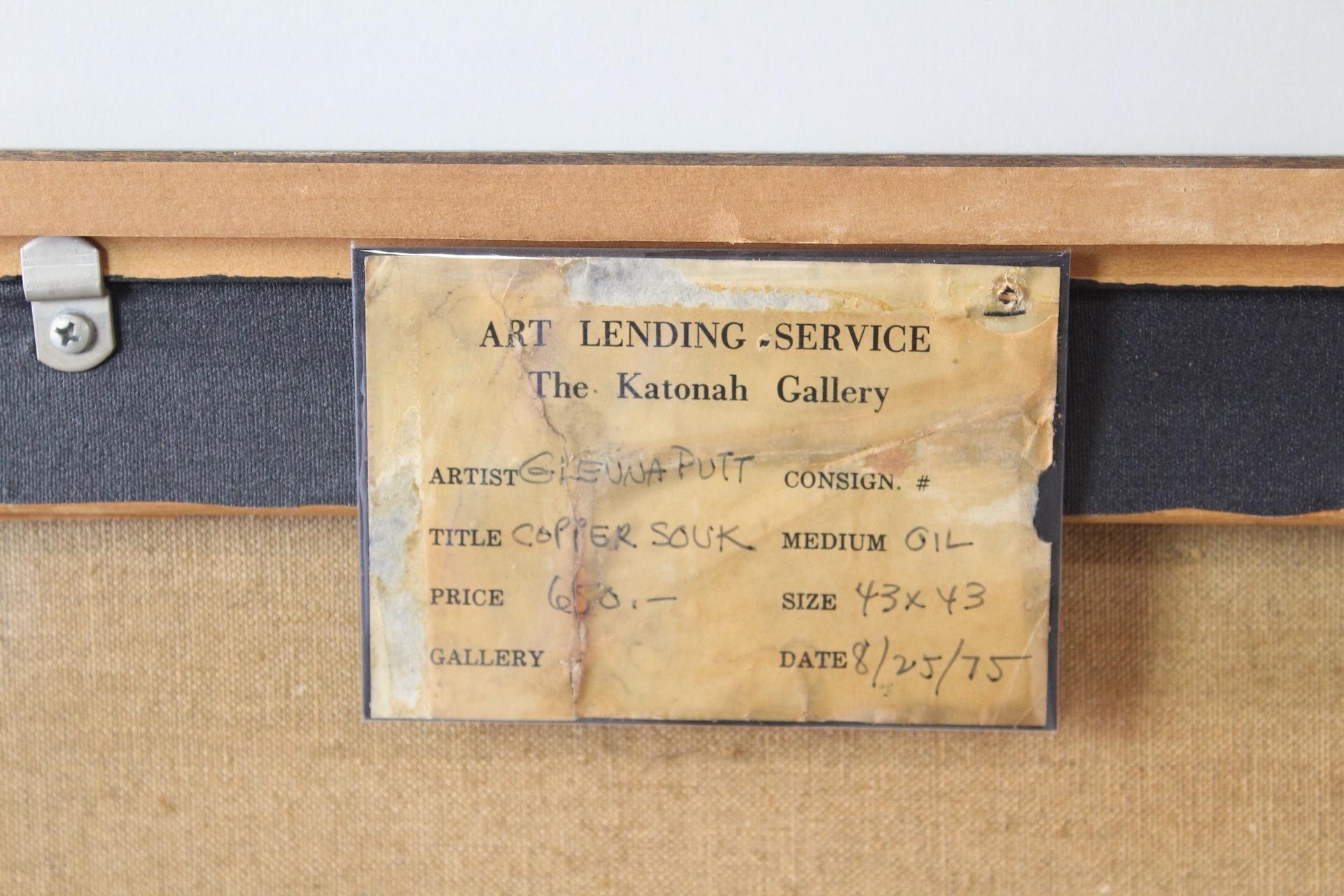 Artwork by Glenna Putt, Morocco Market, Made of Oil Painting