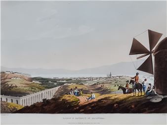 William Bradford (1779-1857) - Set of six coloured engravings - "Views Around Lisbon Taken from the Drawings of Reverend William Bradford Picture