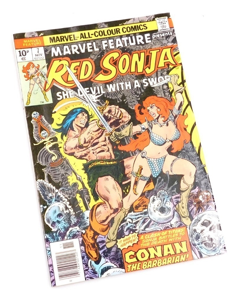 Marvel Comics | Marvel comics. Marvel feature presents Red Sonja Issue ...