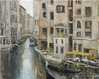 Canale di Venezia - Ugo Matania