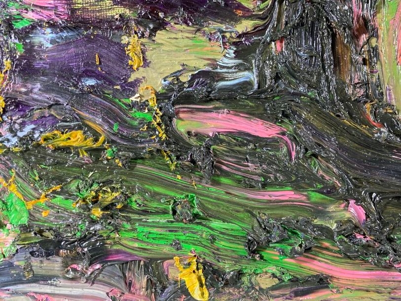 Artwork by Denis Laget, Untitled, Made of Oil on canvas